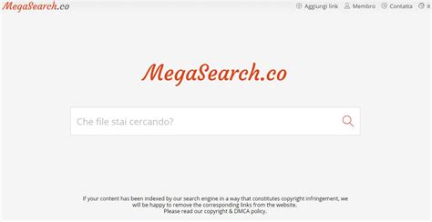 MEGA Search Engine .